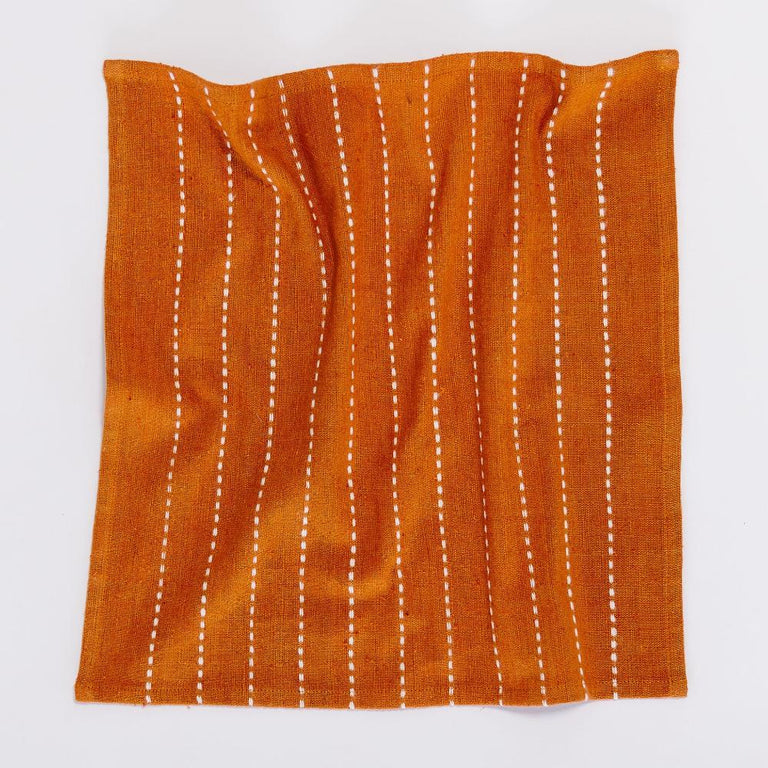 RIFT VALLEY HANDWOVEN ETHIOPIAN COTTON COCKTAIL NAPKINS | SET OF 2 | ENTERTAINING