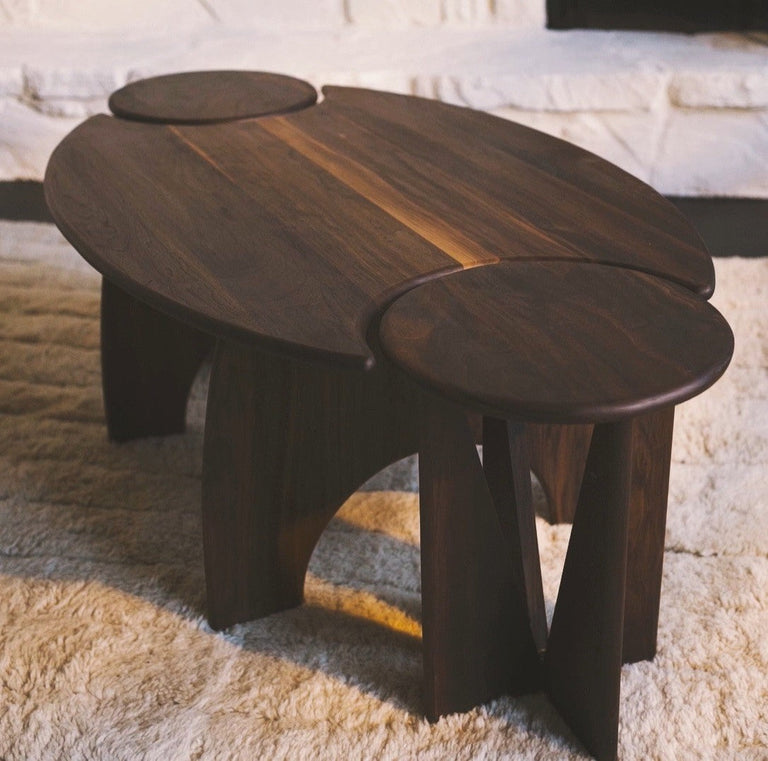 Gather Table Set - Ona Stools by the Iron Roots Designs | Local SF Artisan Craft | TABLE