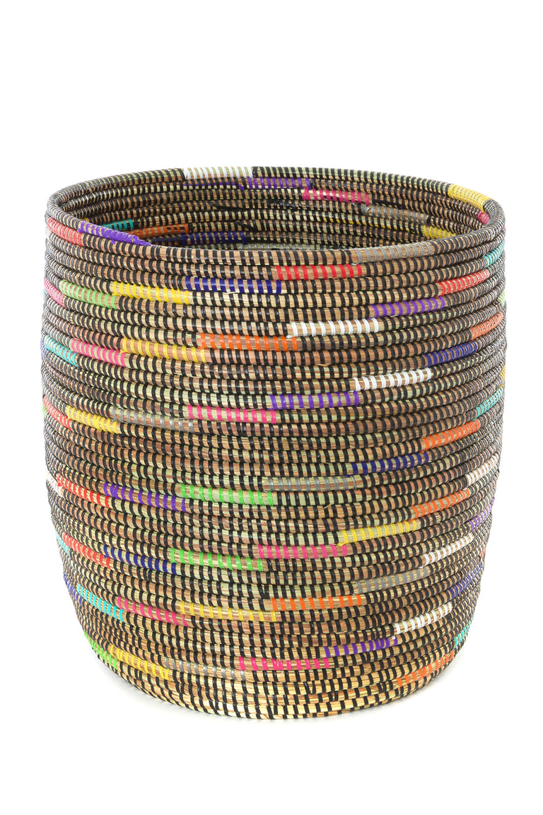 SABLE SWIRL BATH BIN BASKET
