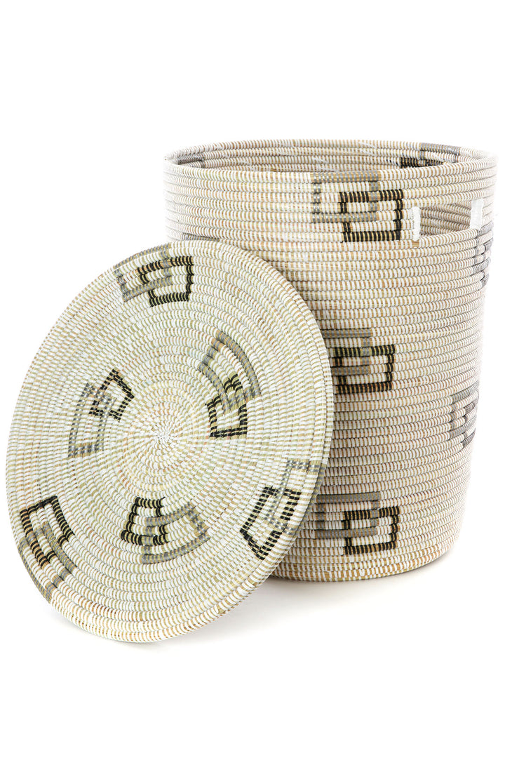 PERFECT MATCH FLAT-LIDDED BASKET 19 (SENEGAL)