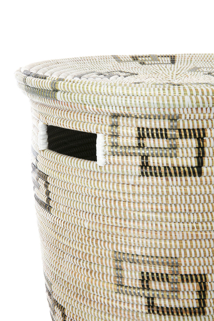 PERFECT MATCH FLAT-LIDDED BASKET 19 (SENEGAL)