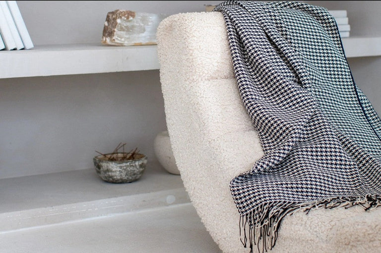 SITOTA HANDWOVEN ETHIOPIAN COTTON THROW BLANKET | THROWS