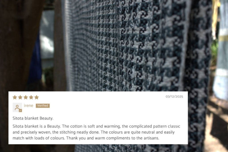 SITOTA HANDWOVEN ETHIOPIAN COTTON THROW BLANKET | THROWS
