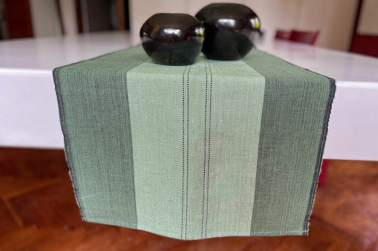 SODO HANDWOVEN ETHIOPIAN COTTON TABLE RUNNER | ENTERTAINING