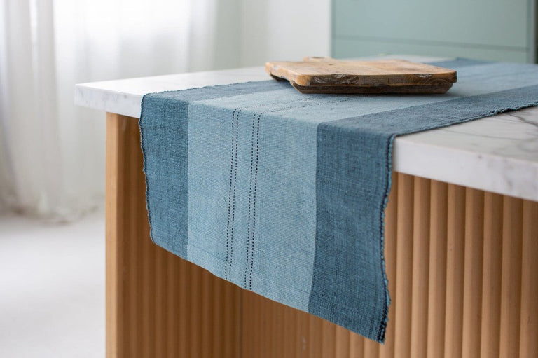 SODO HANDWOVEN ETHIOPIAN COTTON TABLE RUNNER | ENTERTAINING