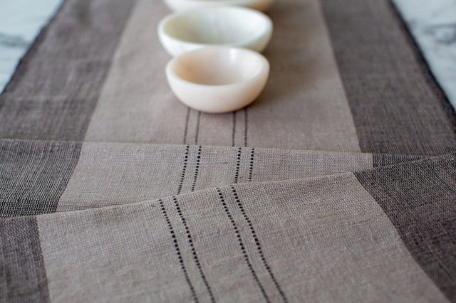 SODO HANDWOVEN ETHIOPIAN COTTON TABLE RUNNER | ENTERTAINING