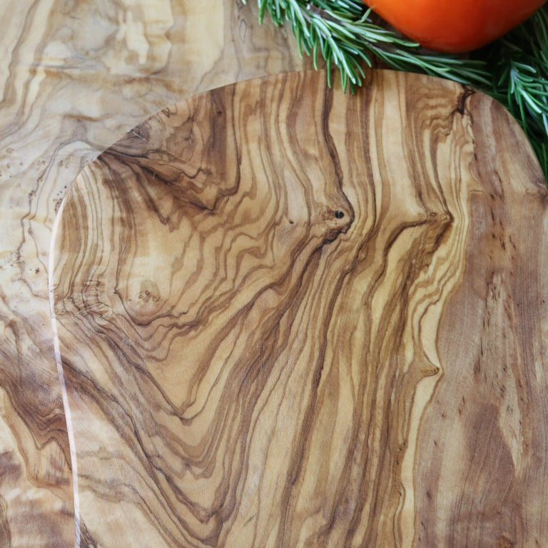 ORGANIC OLIVE WOOD BOARD | SERVING BOARDS