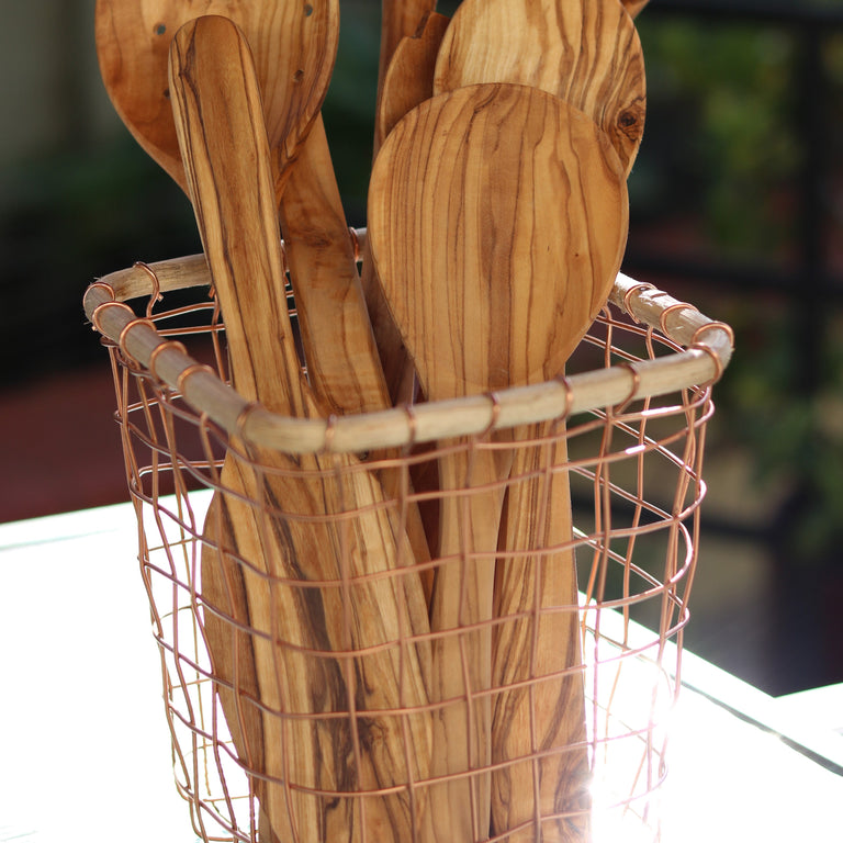 OLIVE WOOD SERVING SPOON | GADGETS & TOOLS