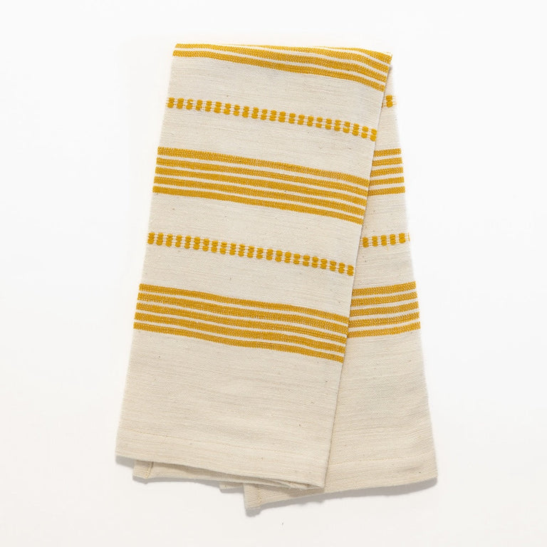 TERRARA HANDWOVEN ETHIOPIAN COTTON TEA TOWEL | KITCHEN
