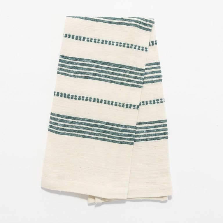TERRARA HANDWOVEN ETHIOPIAN COTTON TEA TOWEL | KITCHEN