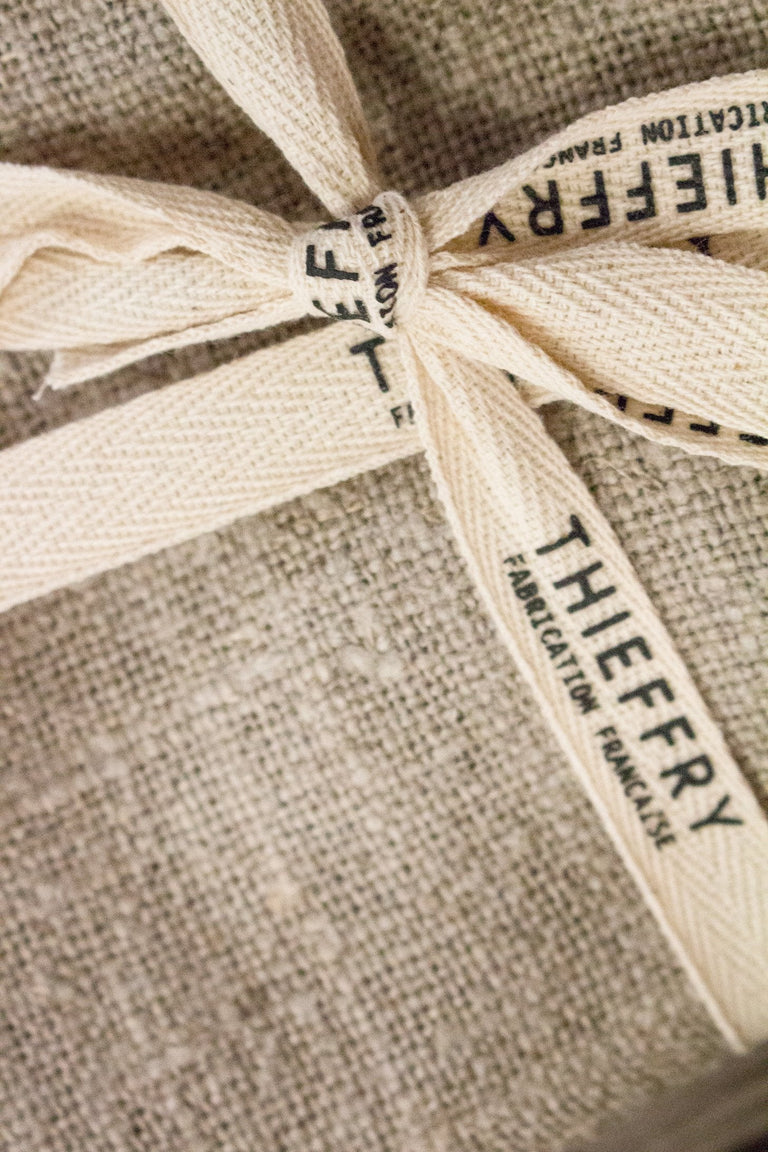 THIEFFRY BELGIAN LINEN DISHTOWELS, RAW NATURAL, SET OF 2 | 