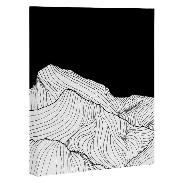 LINES IN THE MOUNTAIN II CANVAS | WALL DECOR