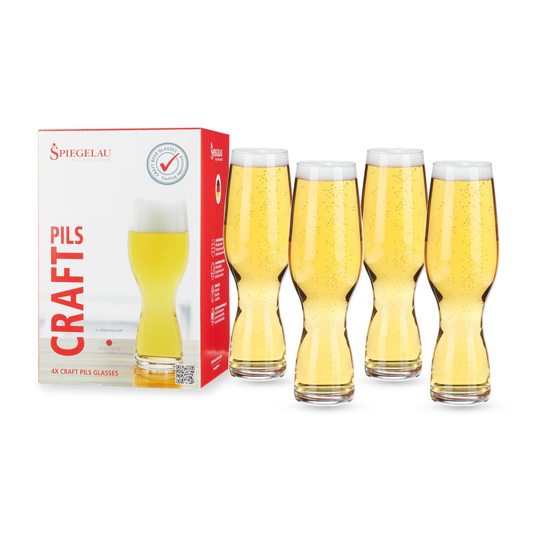 SPIEGELAU 12.8 OZ PILSNER GLASS (SET OF 4)