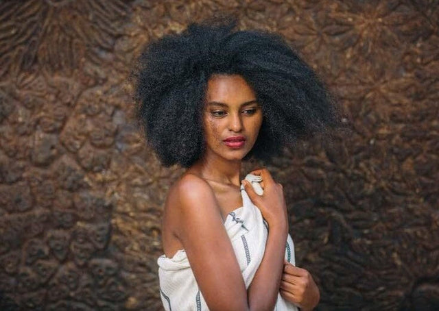 WARI HANDWOVEN ETHIOPIAN COTTON WAFFLE BATH TOWEL | BATH