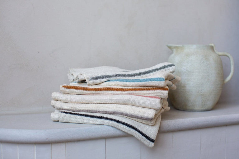 WARI HANDWOVEN ETHIOPIAN COTTON WAFFLE HAND TOWEL | BATH