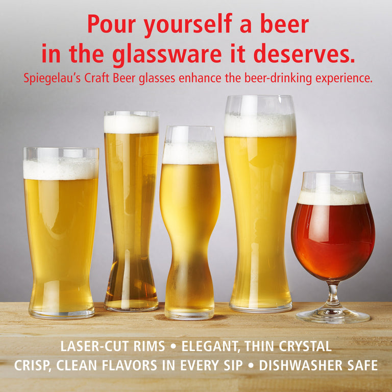 SPIEGELAU 24.7 OZ BEER CLASSICS HEFEWEIZEN (SET OF 4)