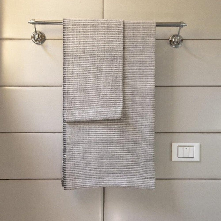 ZARIMA HANDWOVEN ETHIOPIAN COTTON WAFFLE HAND TOWEL | BATH