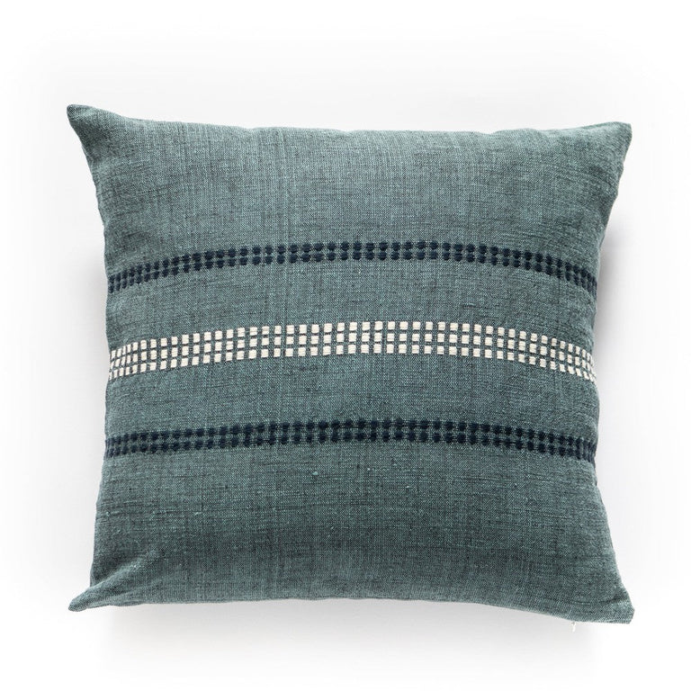 ZENACH HANDWOVEN ETHIOPIAN COTTON THROW PILLOW COVER | PILLOWS