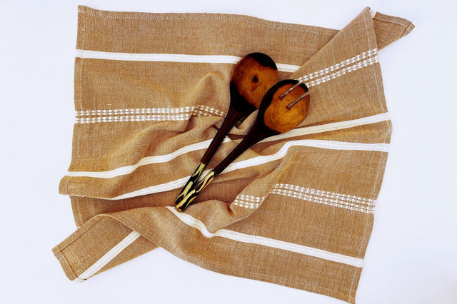 ZENACH HANDWOVEN ETHIOPIAN COTTON NAPKINS | SET OF 2 | ENTERTAINING