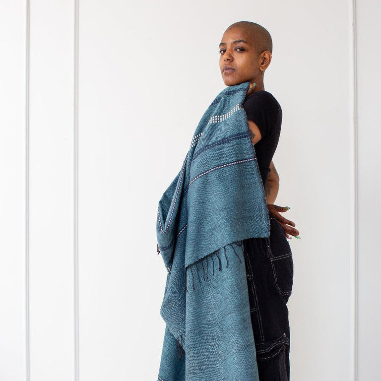 ZENACH HANDWOVEN ETHIOPIAN COTTON THROW BLANKET | THROWS