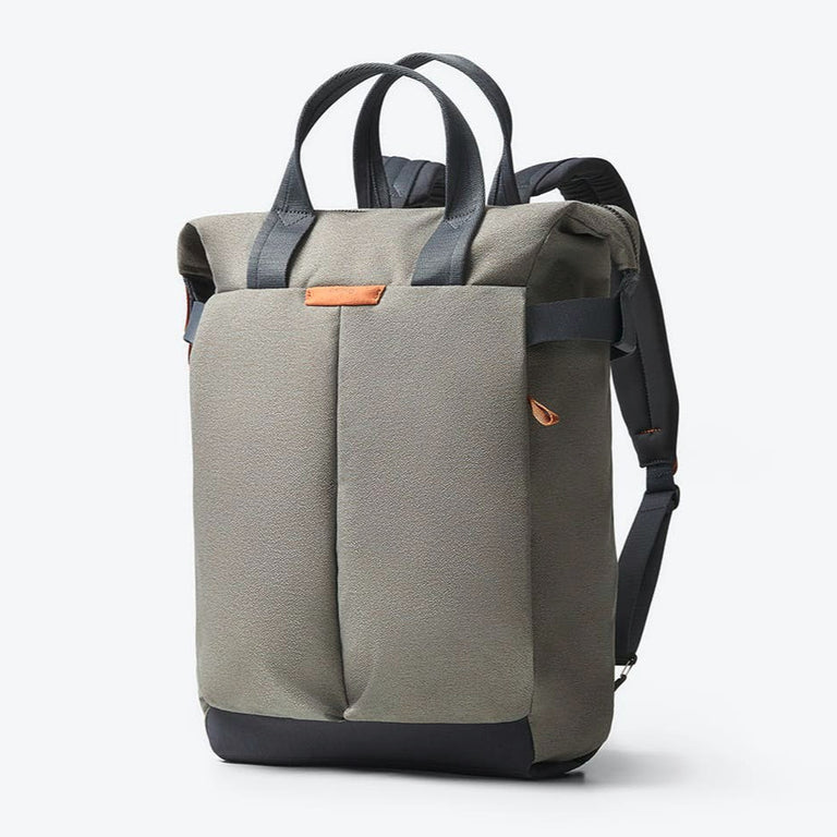 The Weekender Bag in Earth Gray with Silver and Gold Stripes
