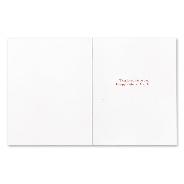 There are as many kinds of love as there | GREETING CARD - FATHER'S DAY