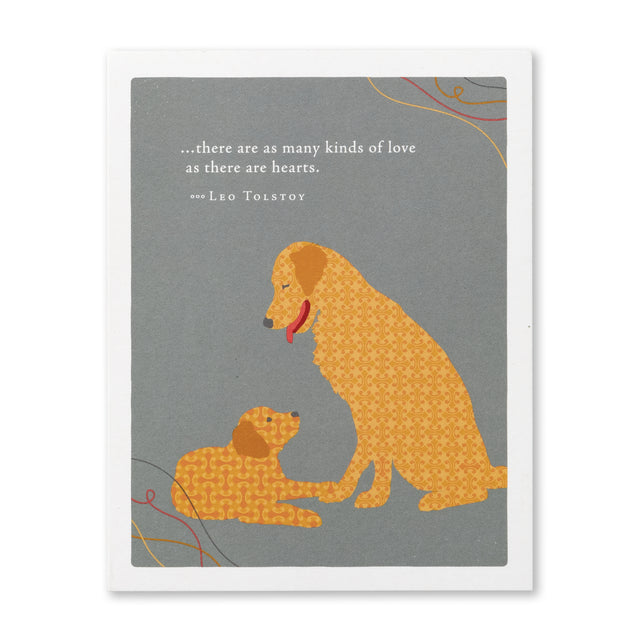 There are as many kinds of love as there | GREETING CARD - FATHER'S DAY
