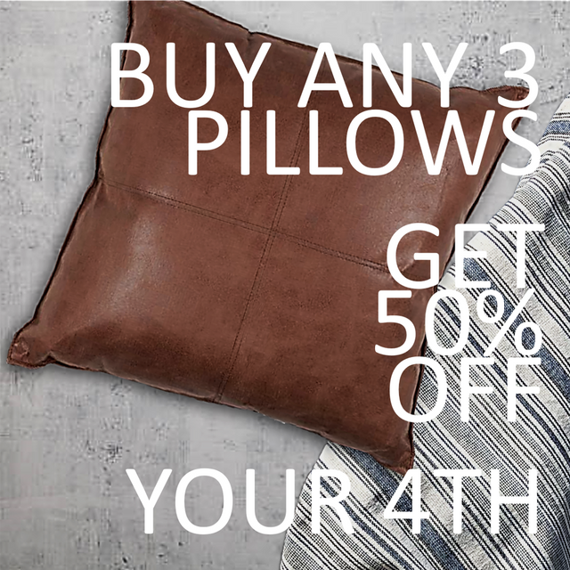 50% OFF YOUR 4TH PILLOW