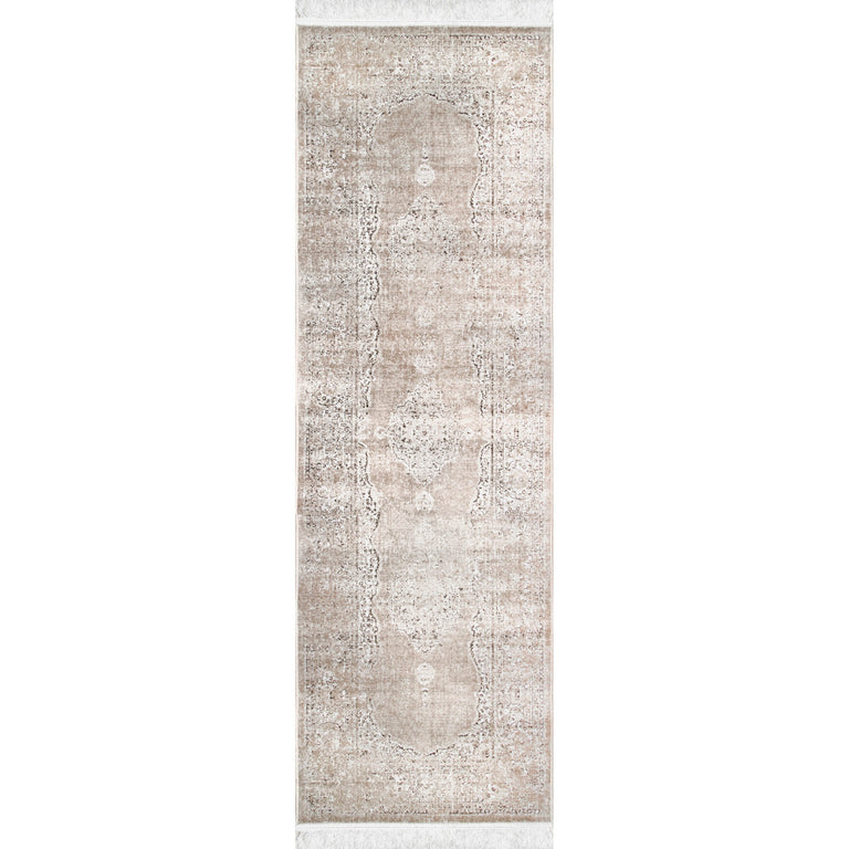 VINTAGE MEDALLION CANTRELL FRINGE RUG | RUGS