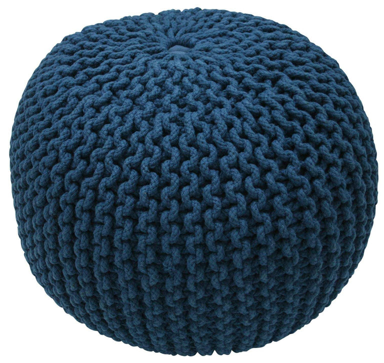 LING KNITTED POUF
