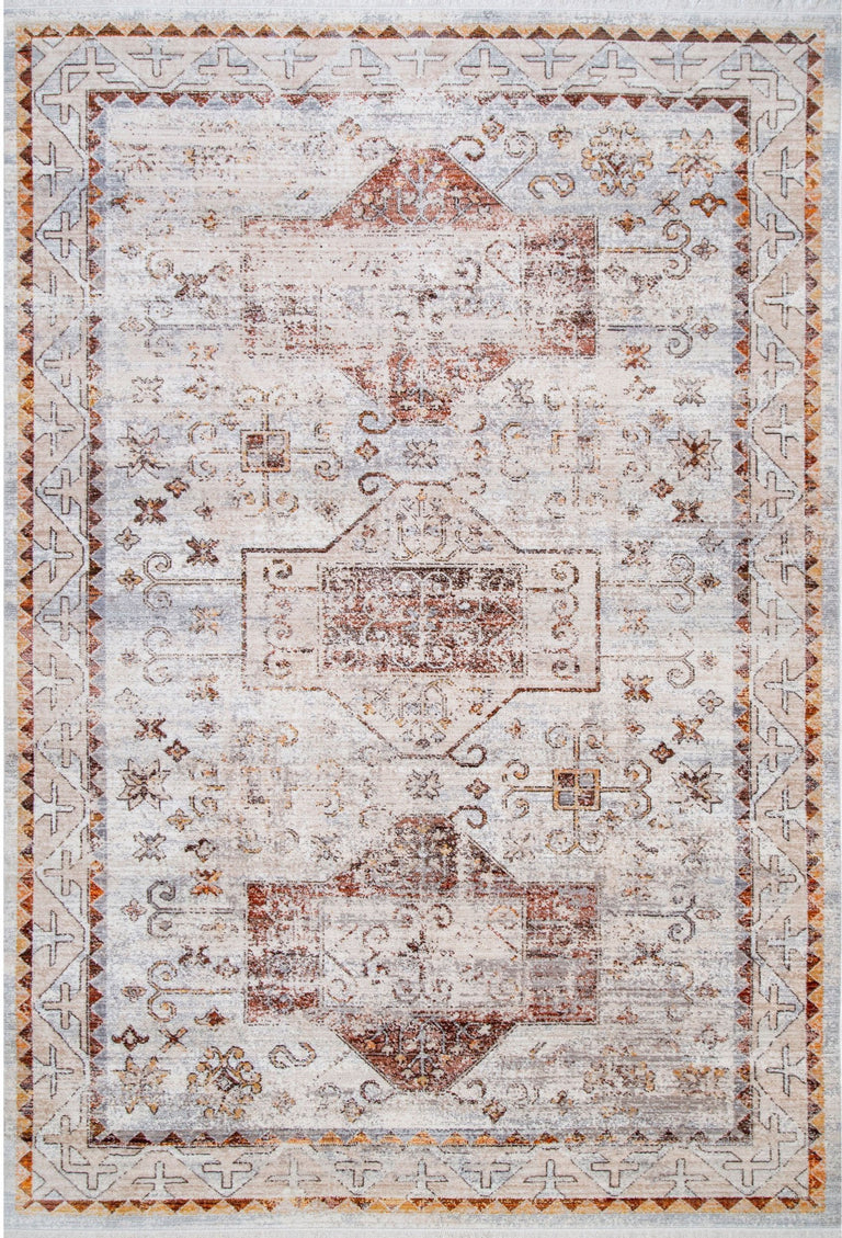 VINTAGE ZAH NATIVE EARTH RUG | RUGS | STAG & MANOR