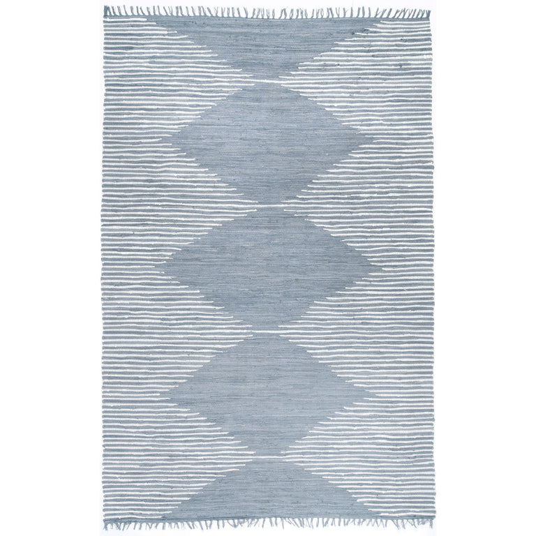 WOVEN LINED DIAMONDS | RUGS
