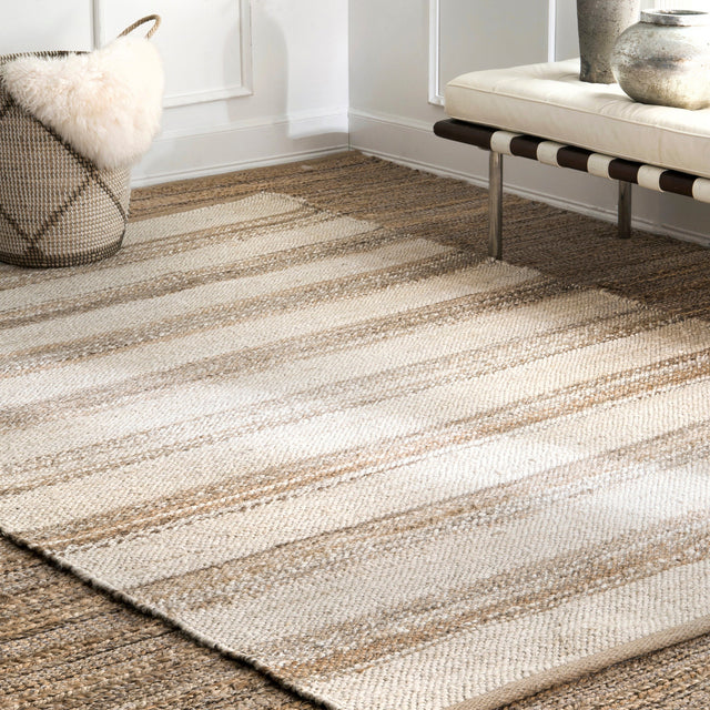 JAELLE STRIPED JUTE | RUGS