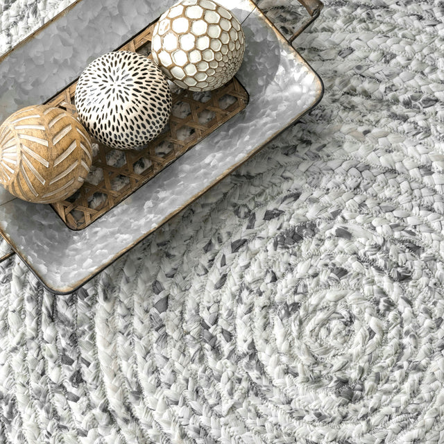 STRIPED FLATWEAVE ROUND | RUGS