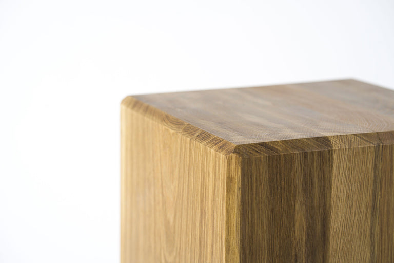"Monolith" Side Table by Iron Roots Designs | made in Berkeley, CA