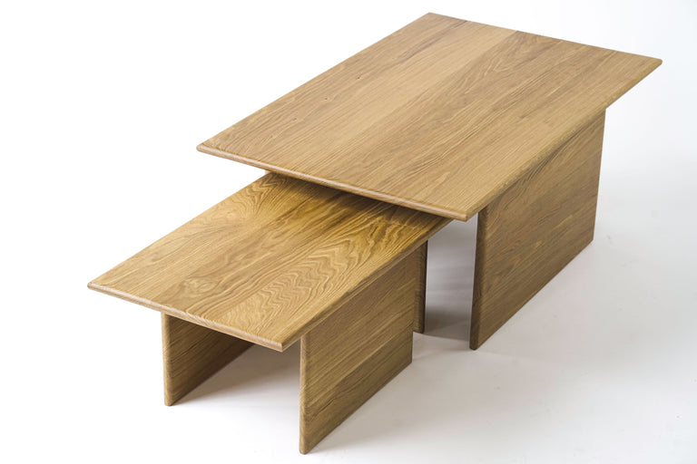"Arch Nesting" Coffee Tables by Iron Roots Designs | made in Berkeley, CA