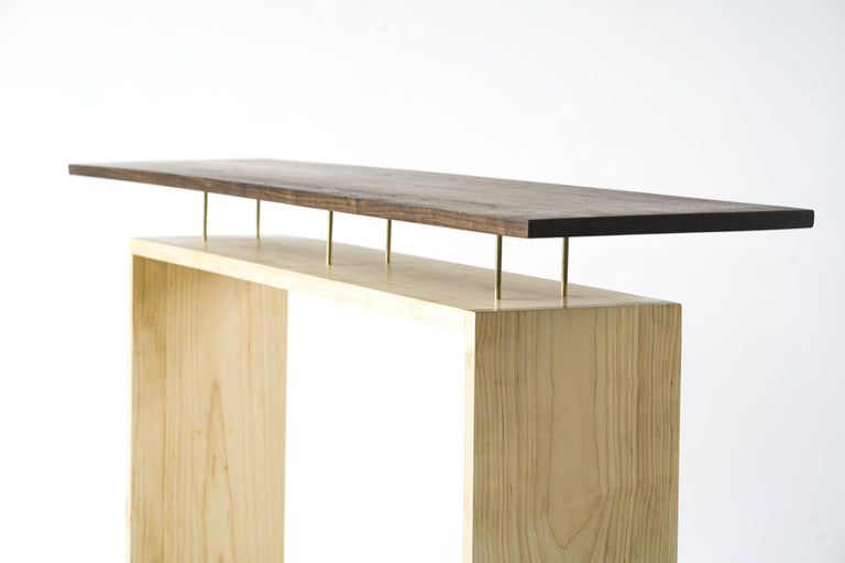 Levitating Console by Iron Roots Designs | made in Berkeley, CA