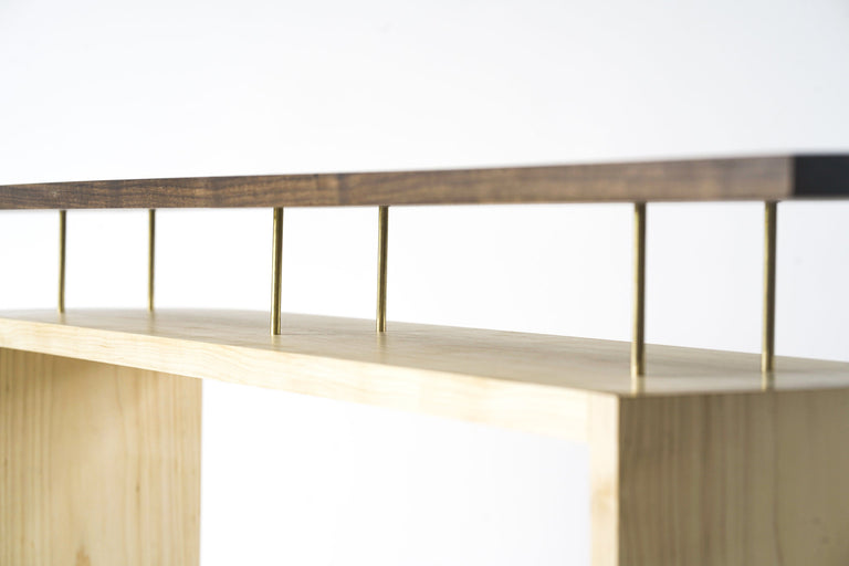 Levitating Console by Iron Roots Designs | made in Berkeley, CA