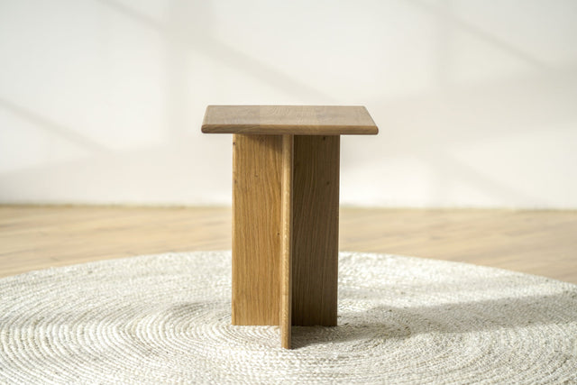 "Texture" Side Table by Iron Roots Designs | made in Berkeley, CA