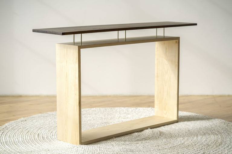 Levitating Console by Iron Roots Designs | made in Berkeley, CA