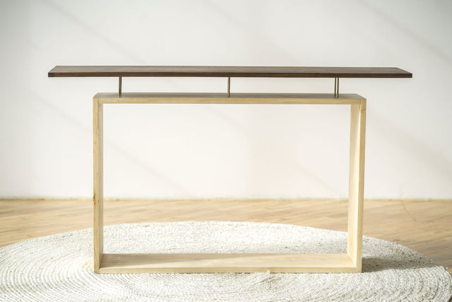 Levitating Console by Iron Roots Designs | made in Berkeley, CA