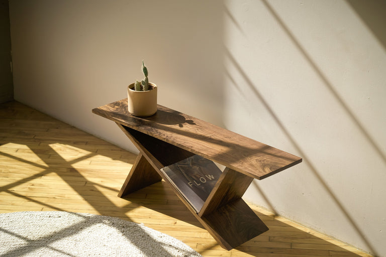 "Century" Console Table by Iron Roots Designs | made in Berkeley, CA