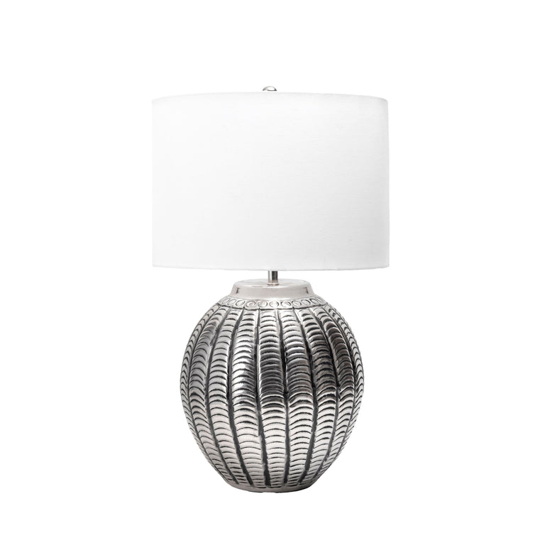IRON ETCHED TABLE LAMP - 23 | LIGHTING