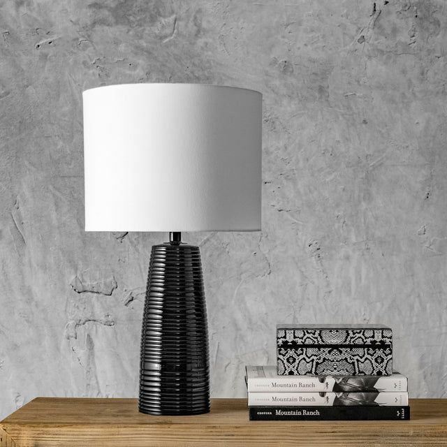 BRUSHED METAL TABLE LAMP - 23 | LIGHTING