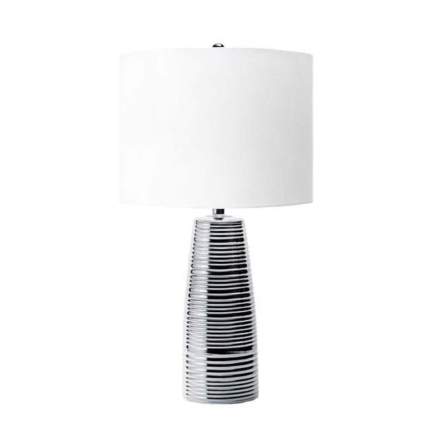 BRUSHED METAL TABLE LAMP - 23 | LIGHTING