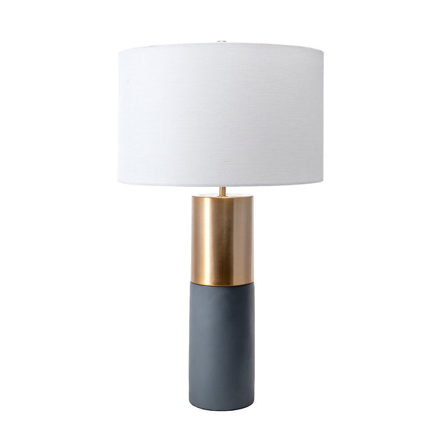 IRON/CONCRETE TABLE LAMP - 24 | LIGHTING