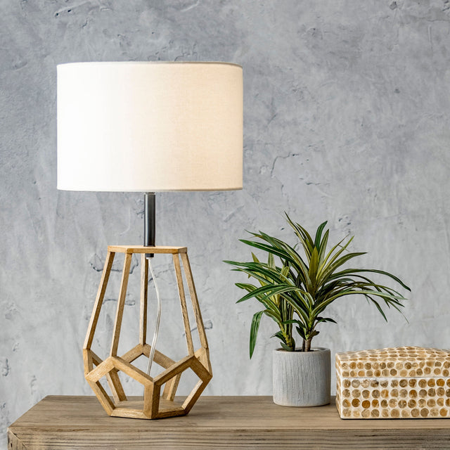 WOOD TABLE LAMP - CHELSEA 23 (INDIA) | LIGHTING