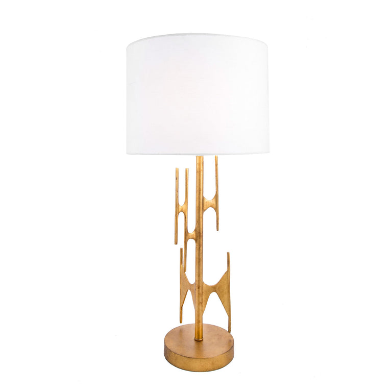 GOLD METAL TABLE LAMP - 30 | LIGHTING