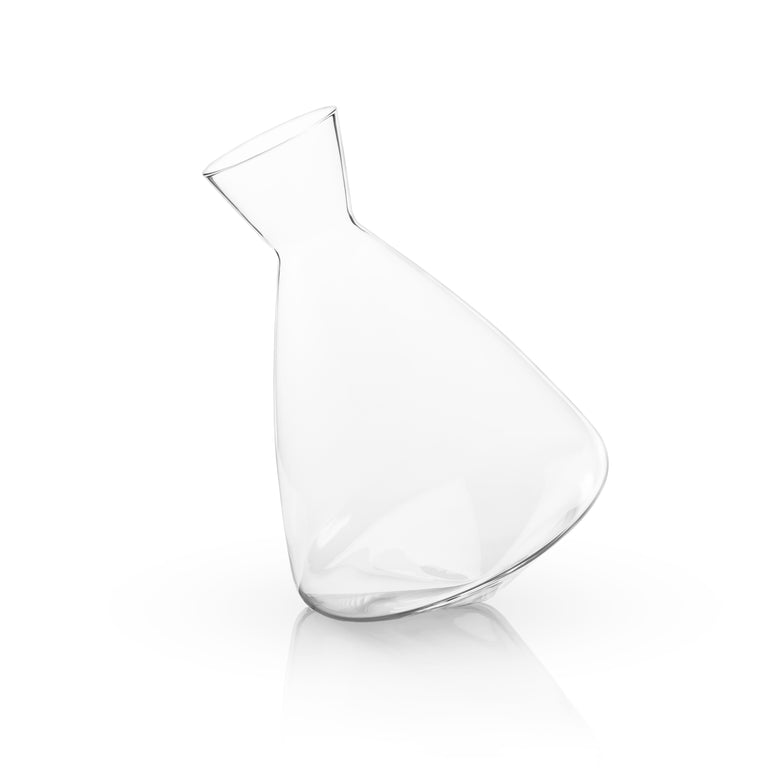 ROLLING CRYSTAL WINE DECANTER