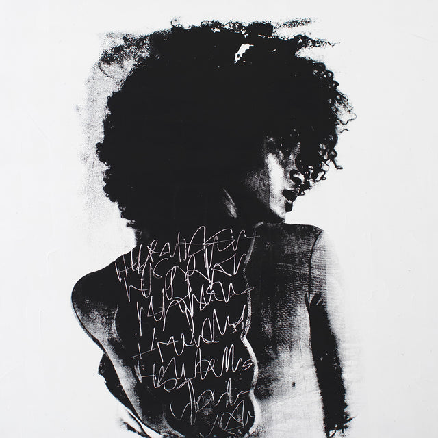 To Write Graffiti on Her Back by Addison Jones | stretched canvas wall art